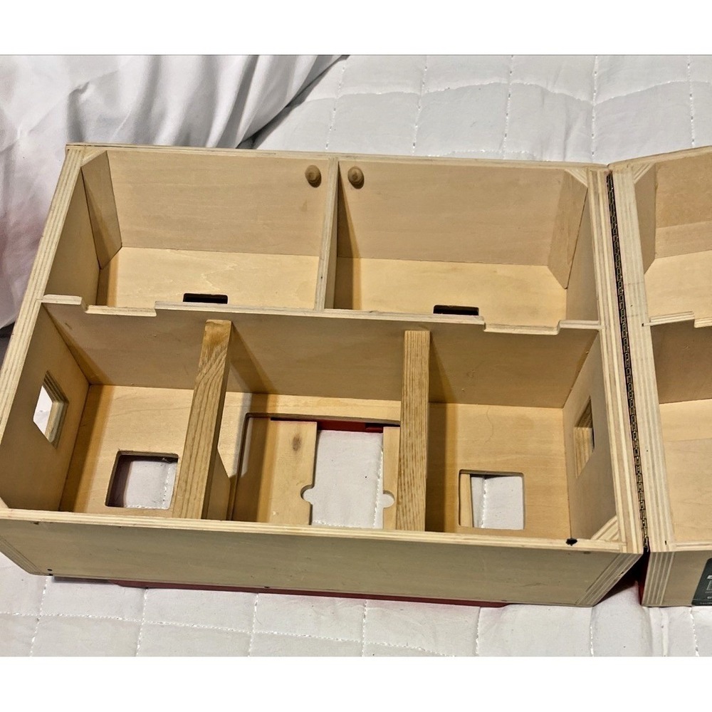 Melissa & Doug (3700) Fold and Go 2 Stories Wooden Barn 13.5 L X 10.5 H X 7.5 W - Picture 12 of 13